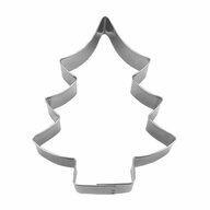 ST&Auml;DTER Ausstechform Tannenbaum Wei&szlig;blech 13.5 cm, Weissblech