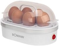 BOMANN Eierkocher EK 5022 CB, Eierkocher 6 Eier, inkl. Messbecher und Eipicker