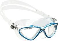 Cressi Schwimmbrille Planet Schwimmbrille - Clear/Blue/White
