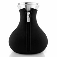 Eva Solo Teekanne Teezubereiter Glas/Edelstahl/Neopren Schwarz 1 L, 1 l