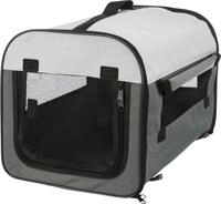 TRIXIE Hunde-Transportbox Hundebox&nbsp;Basic - dunkelgrau/hellgrau - 32 &times; 32 &times; 47 cm