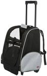 TRIXIE Hunde-Transportbox Trolley - schwarz/grau - 32 &times; 45 &times; 25 cm