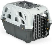 Nobby Hunde-Transportbox Transportbox Skudo Open grau f&uuml;r Hunde