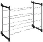 Metaltex Flaschenregal Flaschenregal Weinregal f&uuml;r 24 Flaschen