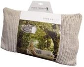 Hugo Frosch W&auml;rmflasche - Designkissen Sylt mit &Ouml;ko-W&auml;rmflasche 2,0 l, Made...