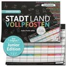 Denkriesen Spiel Stadt Land Vollpfosten, Junior Edition A4 Block,...