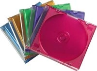 Hama CD-H&uuml;lle CD-Leerh&uuml;lle Slim 25er-Pack Farbig Schutzh&uuml;lle f&uuml;r CDs versch.