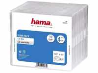 Hama CD-Hülle CD Leerhüllen SlimPack 4 CDs, 10er
