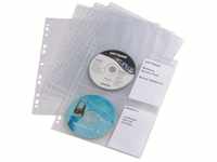 DURABLE Notebook-Rucksack DURABLE CD/DVD-Hüllen mit Einschubfächern 5238-19