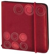 Hama DVD-H&uuml;lle CD DVD Blu-ray Tasche "Up to Fashion", Rot, Schutzh&uuml;lle f&uuml;r 24