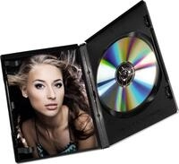 Hama DVD-H&uuml;lle DVD-Leerh&uuml;llen, 30er-Pack, Vorratspack, Schutzh&uuml;lle, Case, Schwarz