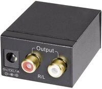 SpeaKa Professional AV Konverter [Toslink, Cinch-Digital - Cinch] SpeaKa...