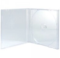 Mediarange CD-H&uuml;lle 100 CD H&uuml;llen 1er Jewelcase 10,4 mm f&uuml;r je 1 BD / CD /...