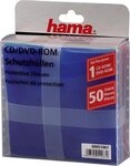 Hama CD-H&uuml;lle CD-/DVD-Schutzh&uuml;llen 50, Farbig
