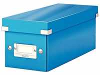 LEITZ Aufbewahrungsbox 1 Aufbewahrungsbox für CD ́s Click & Store WOW blau...