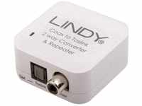 Lindy SPDIF Digital - Audiokonverter und Extender - weiß Audio-Adapter