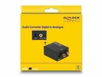 Delock 62444 - Audio Konverter Digital > Analog Computer-Kabel, DC, TOSLINK...
