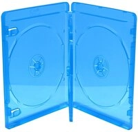Mediarange DVD-H&uuml;lle 5 Blu-ray H&uuml;llen 4er Box 14 mm f&uuml;r je 4 BD / CD / DVD...