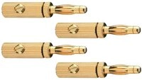 OEHLBACH Banana-Verbinder f&uuml;r Lautsprecherkabel 3009 Audio- & Video-Adapter