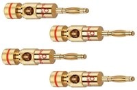 OEHLBACH Banana-Verbinder f&uuml;r Lautsprecherkabel 3002 Audio- & Video-Adapter
