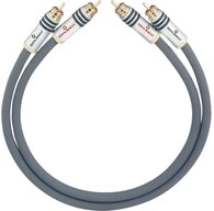 OEHLBACH Cinch Audio Anschlusskabel [2x Cinch-Stecker - 2x Cinch-Stecker] 0.50 Audio-