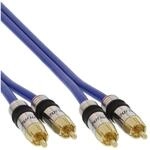 Inline InLine&reg; Cinch Kabel AUDIO, PREMIUM, 2x Cinch Stecker / Stecker, 15m...