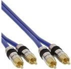 Inline InLine&reg; Cinch Kabel AUDIO, PREMIUM, 2x Cinch Stecker / Stecker, 5m...