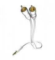 Inakustik Inakustik Star Audiokabel 1,5m 3,5mm Klinke auf 2x Cinch. Elektro-Kabel,