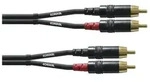 Cordial Audio-Kabel, CFU 0.6 CC Cinchkabel 0,6 m - Audiokabel