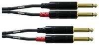 Cordial Audio-Kabel, CFU 6 PP Doppel-Klinkenkabel 6 m - Audiokabel