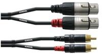 Cordial Audio-Kabel, CFU 3 FC Audiokabel 3 m - Audiokabel
