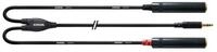 Cordial Audio-Kabel, CFY 0.3 WGG Y-Adapterkabel 0,3 m - Insertkabel