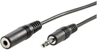 VALUE Value 11.99.4355 Klinke Audio Verl&auml;ngerungskabel [1x Klinkenstecker 3. Audio-
