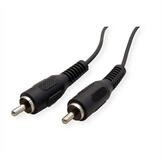 VALUE Cinch-Verbindungskabel simplex ST/ST Audio-Kabel, Cinch (RCA) M&auml;nnlich