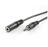 VALUE Value 11.99.4353 Klinke Audio Verl&auml;ngerungskabel [1x Klinkenstecker 3. Audio-