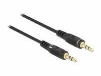 Delock 84438 - Kabel Audio Klinke 3,5 mm 3 Pin Stecker / Stecker 5 m...