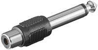 Goobay goobay Adapter Klinke 6,35mm -> Cinch Buchse Audio-Kabel