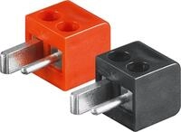 Goobay Goobay Lautsprecherstecker-Set - mit Schraubanschluss, paarweise verp