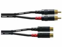 Cordial Audio-Kabel, CFU 1.5 CE Cinch Verlängerung 1,5m - Audiokabel