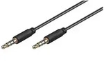 Goobay Audio-Kabel, 3.5 mm Klinke/Jack, Stecker (200 cm), vergoldete Kontakte