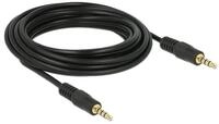 Delock Modem Delock Klinkenkabel 3,5 mm 4 Pin Stecker zu Stecke