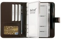 BIND Ringbuchkalender 1 Systemplaner Lederimitat Manager-Planer A6 ohne Kalender