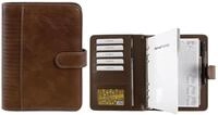 BIND Taschenkalender bind&reg; 15601 Zeitplaner - A5, Nappalederimitat, braun