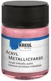 C. KREUL Acrylfarbe KREUL Acryl Metallicfarbe rosa 50ml Glas