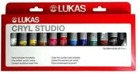 Lukas-Nerchau GmbH Acrylfarbe LUKASK&uuml;nstler-Acrylfarbe Set 12x20ml