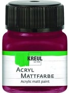 Kreul K&uuml;nstlerstift Kreul Acryl Mattfarbe weinrot 20 ml
