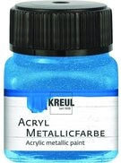 Kreul Acrylfarbe Kreul Acryl Metallicfarbe blau 20 ml