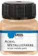 Kreul Metallglanzfarbe Acryl Metallicfarbe, 20 ml