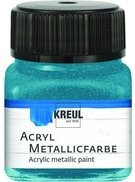 Kreul K&uuml;nstlerstift Kreul Acryl Metallicfarbe petrol 20 ml