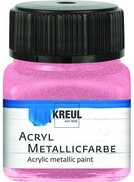 Kreul Acrylfarbe Kreul Acryl Metallicfarbe rosa 20 ml